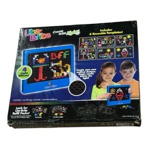 Lite-Brite Create with Light – Complete – Excellent Condition (Box Wear)